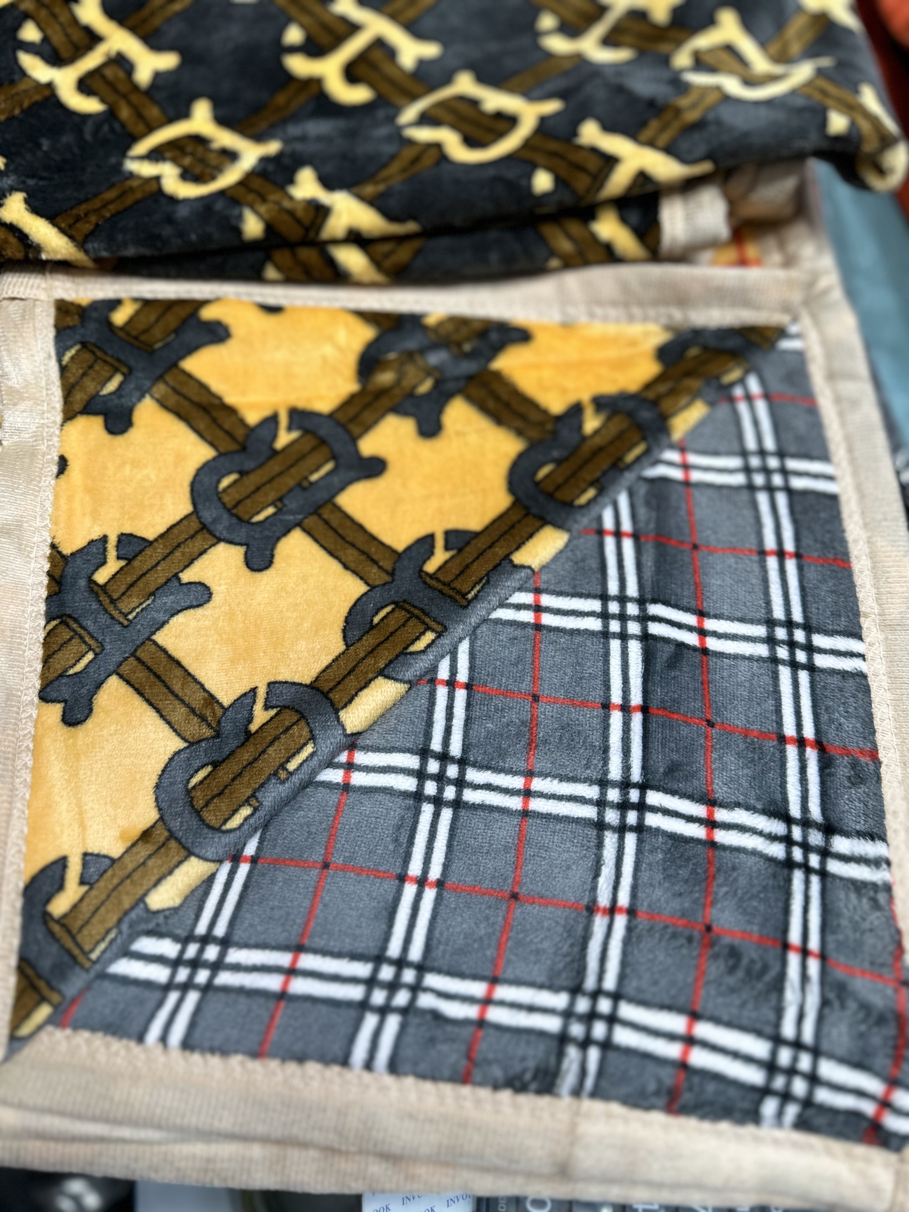 پتو دو رو برند